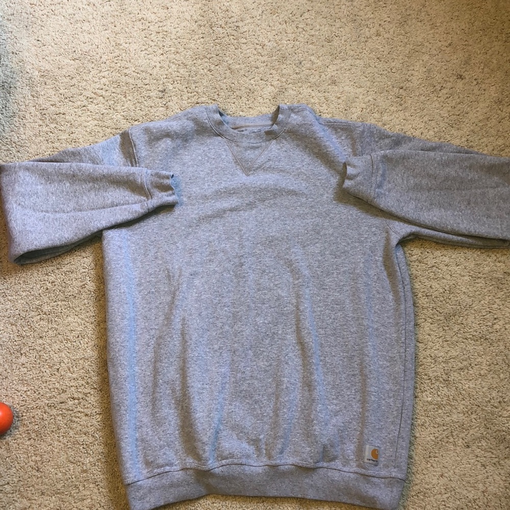 Large Carhartt - Gray Longsleeve - Big & Tall